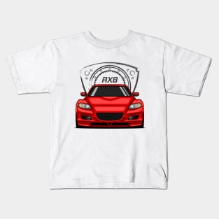 Red RX8 JDM Kids T-Shirt